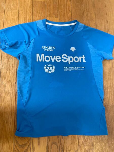 デサント 青 Tシャツ DESCENTE MOVE Sport