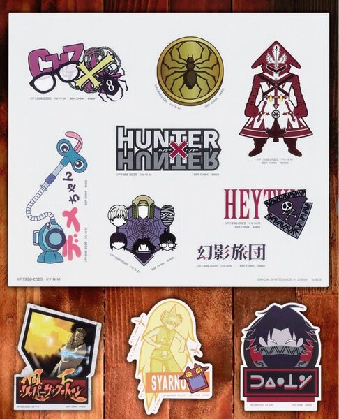 HUNTER×HUNTER 一番くじ CHMERA ANT キメラアント I賞クリアステッカー&フレークシール