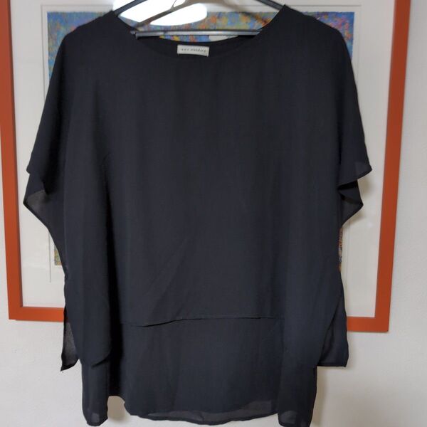 a.v.v standard ネイビー カットソー Lサイズ
