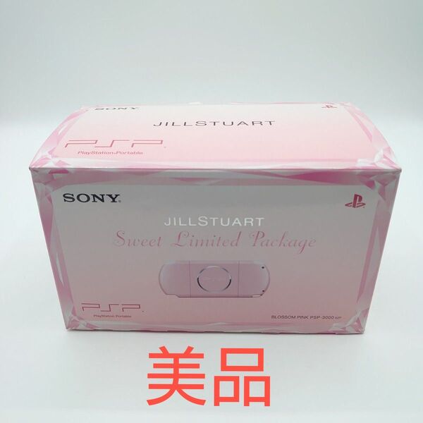 PSP 3000 ピンク ジルスチュアート 限定モデル 外箱付き SONY