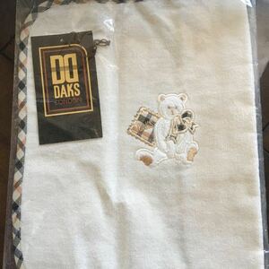  Dux! loop attaching! outside fixed form 120 jpy! soft high class hand towel! up like embroidery! new goods tag attaching 
