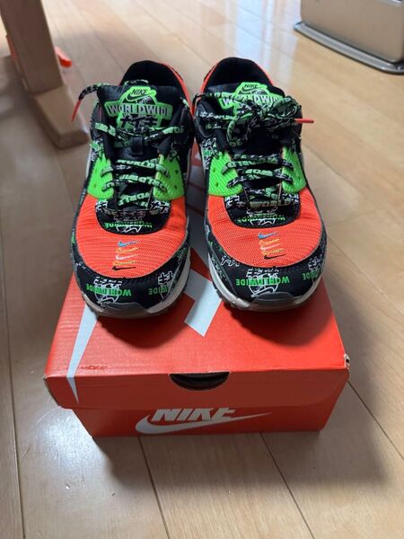 NIKE AIR MAX 90 SE "WORLD WIDE" 24.5