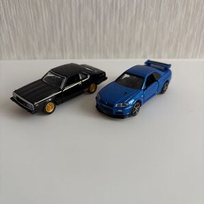 トミカ トミカプレミアム スカイライン2台