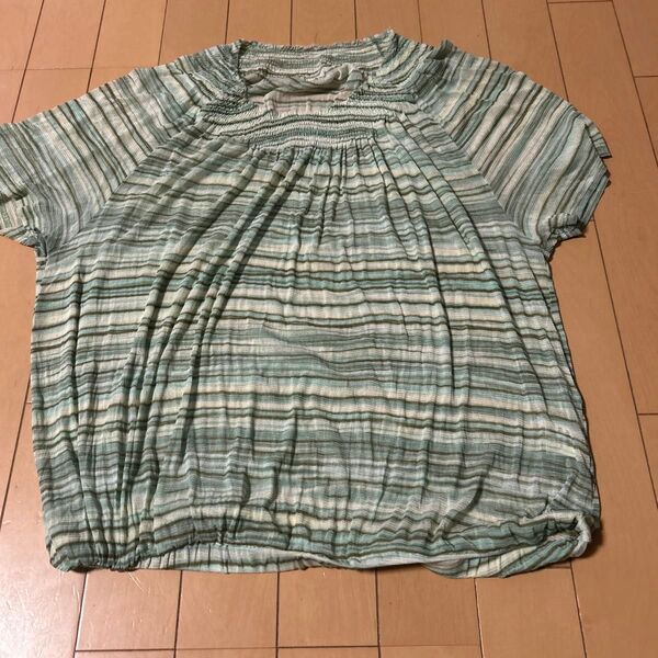 半袖カットソー 絹100% レトロ