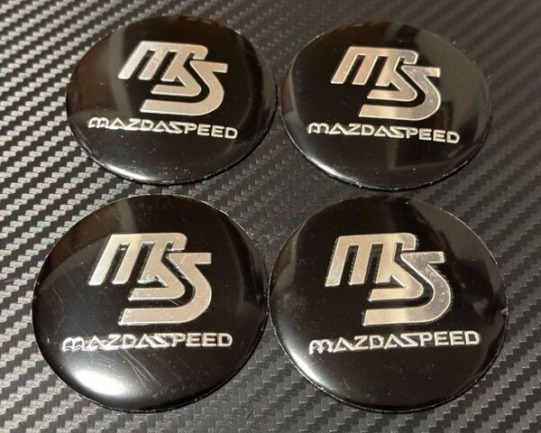 マツダスピード ホイール センターキャップ カバー 黒