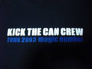 KICK THE CAN CREW TOUR 2003 Tシャツ (KREVA キック・ザ・カン・クルー)