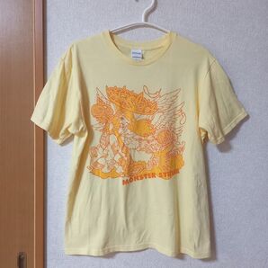 モンスト ウリエル MONSTER STRIKE Tシャツ L モンスターストライク ストライクショットセリフTシャツ 半袖
