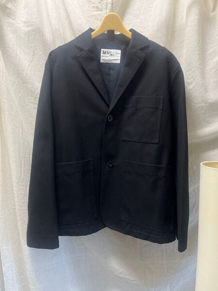 MHL. MARGARET HOWELL マーガレットハウエルコットンジャケット テーラードジャケット