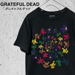 GRATEFUL DEAD グレイトフルデッド バンドTダンシングベア 黒