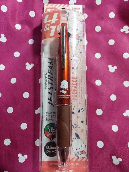 新発売!限定サンリオジェットストリーム4&1ポチャッコ