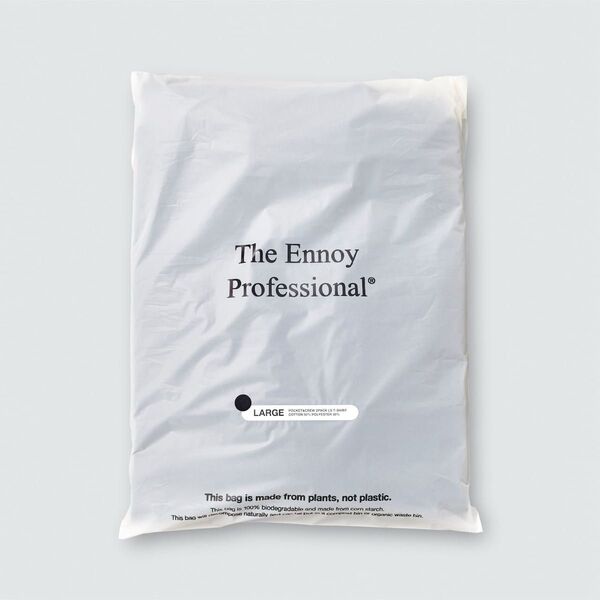 ENNOY POCKET & CREW 2PACK LS T-SHIRTS