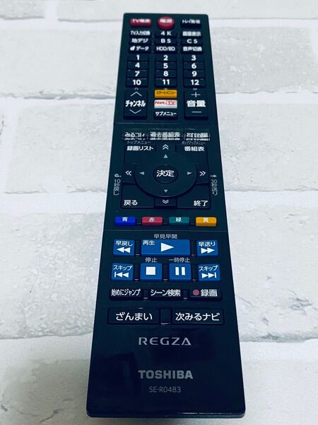 TOSHIBA SE-R0483 リモコン (Tv2525)
