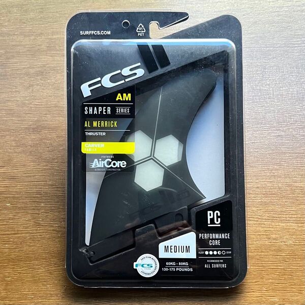 FCS2 FCSII FCS fin フィン AM アルメリック aircore エアコア チャンネルアイランド Mサイズ ci