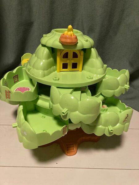 こえだちゃんと木のおうち 5代目 難あり 備品なし シール エレベーター レア