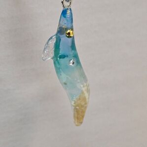 星の砂入り エギキーホルダー