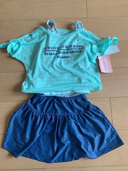 水着3点セット 未使用 140サイズ