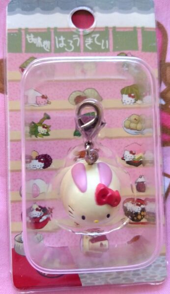 Sanrioキティ 甘味処 うさぎまん ファスナーマスコット