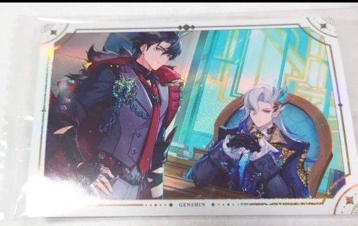 未開封 原神 シールウエハース リオセスリ&ヌヴィレット