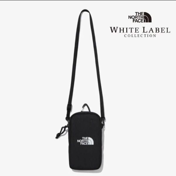 THE NORTH FACE ザノースフェイス ホワイトレーベル シンプルミニバック 男女兼用 ブラック 新品・未使用