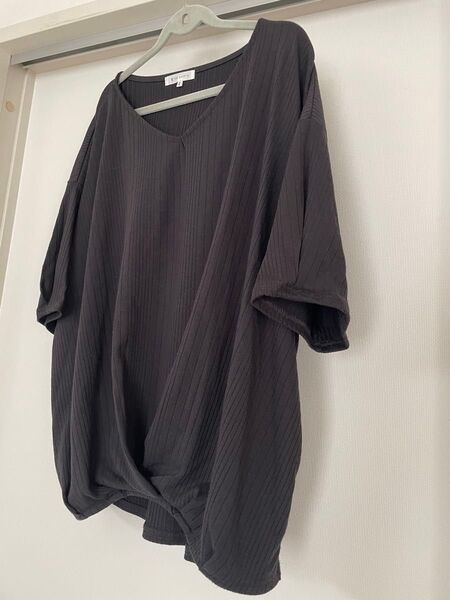 THE SHOP TK トップス 黒 レディース☆used