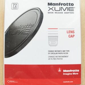 Manfrotto XUME 72mm径用マグネット式レンズキャップ