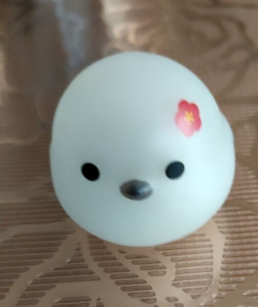 【新品】つやりん パールソフビ シマエナガ *花*