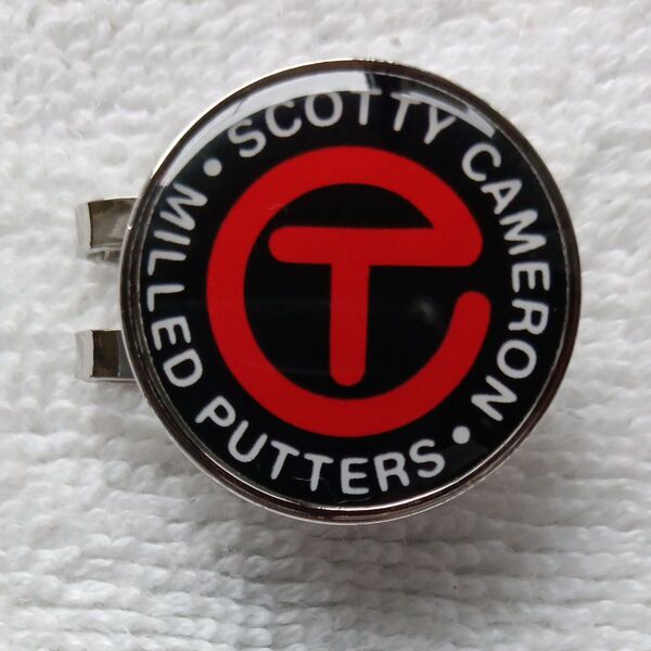 ■スコッティキャメロン■ パター ゴルフマーカー ■ブラック×レッド×シルバー ■新品■Scotty Cameron