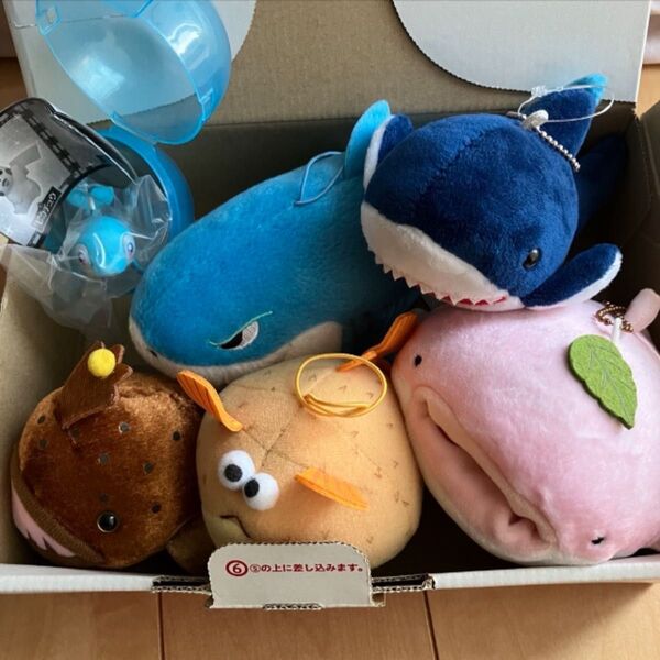 ぬいぐるみ セット ポケットモンスター ニモ 魚 水族館 粘土作家ぽぽッと