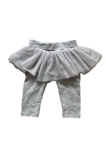 ベビーギャップ baby GAP フリルスカート付 レギンス グレー 3〜6m
