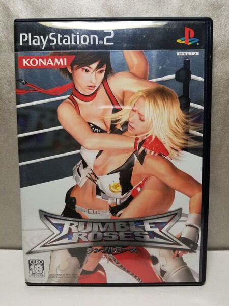 PS2 ランブルローズ Rumble Roses KONAMI