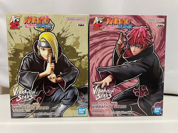 VIBRATION STARS NARUTO ナルト 疾風伝 フィギュア サソリ デイダラ 2体セット