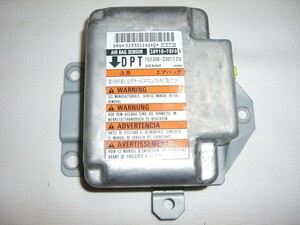 * with guarantee * Chevrolet MW ME34S airbag air bag air bag computer 38910-78F01 152300-3301 control number (Q-290)