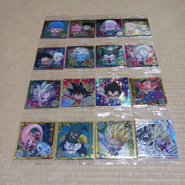 ドラゴンボール 超戦士シールウエハース超 新たなる旅立ち 16枚