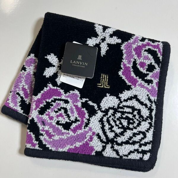 LANVIN COLLECTION ハンカチ タオルハンカチ シェニール織