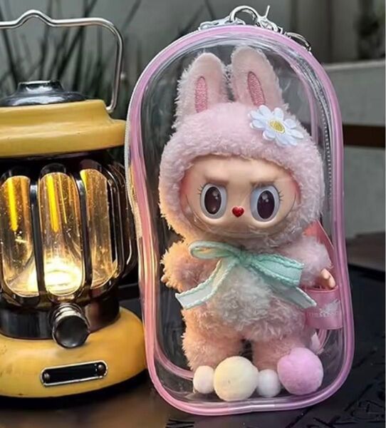 ラブブ クリアケース 保護ケース ピンク