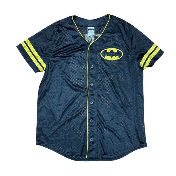 BATMAN バットマン ベースボールシャツ DCコミックス XLサイズ