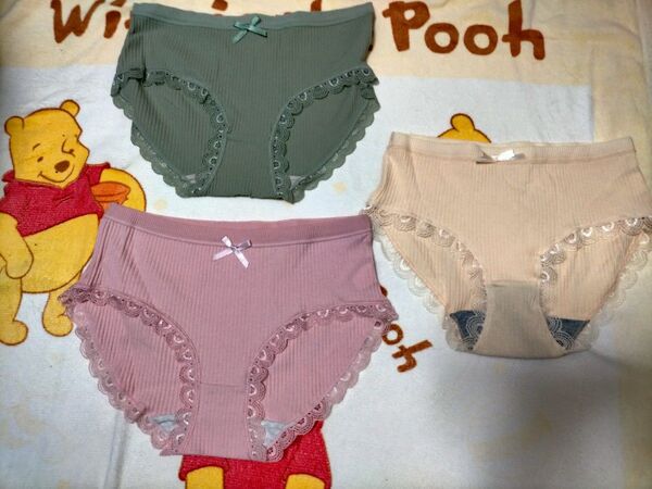 女性下着 ショーツ パンツ3枚セット