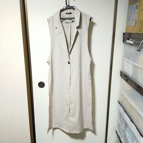 3L ロングジレ ノースリーブ