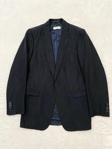 Dries Van Noten One Button Jacket Size44 Дорис Ван Ноттен темно -синие мужчины