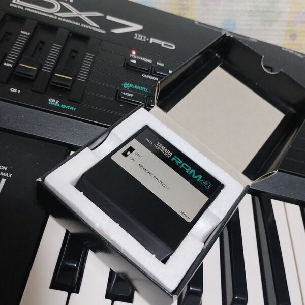 YAMAHA「RAM4」DATA CARTRIDE for DX7Ⅱ