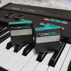 YAMAHA「 ROM 1 & 2 」DATA CARTRIDGE for DX7