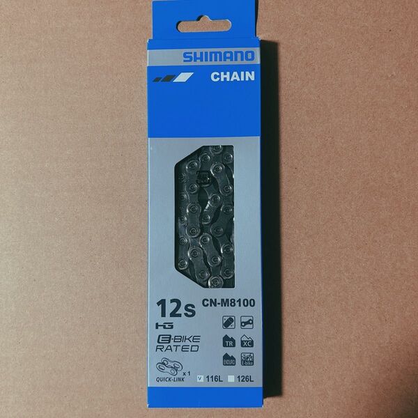 SHIMANO(シマノ) CN-M8100 116L 12S クイックリンク チェーン