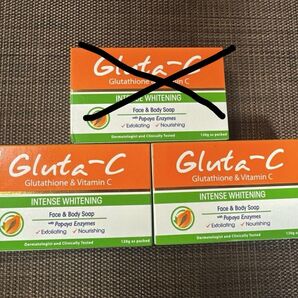 Gluta-C グルタチオン&ビタミンc 石鹸 2個