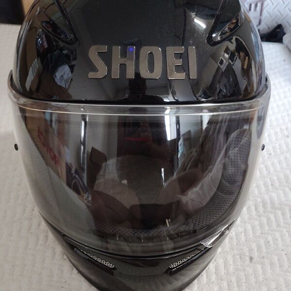 未使用送込即決!ショウエイSHOEI ヘルメット z-6廃番(Lサイズ59cm)ブラック