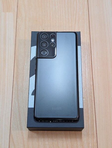 極美品】Galaxy S21Ultra ブラック SIMフリー 128GB