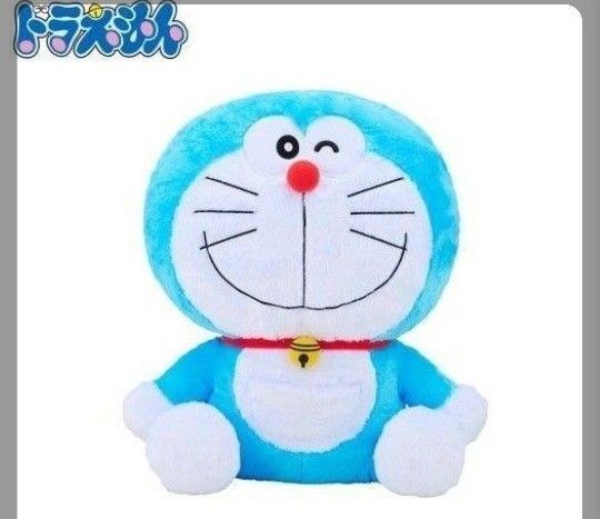 新品ドラえもん グランデぬいぐるみ50センチくらい。おすわりバージョンタグ付き