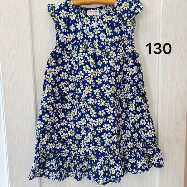 POPS LEMON 花柄ノースリーブワンピース 130