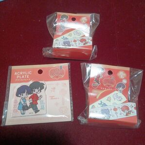 らんま1/2 アクリルプレート マスキング 乱馬 あかね未使用品