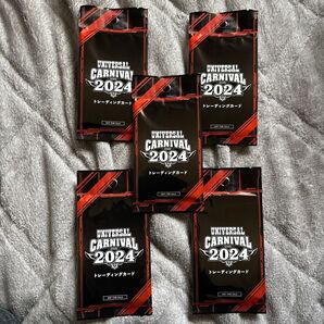 ユニバカ サミフェス 限定 トレーディングカード 5パック パチンコ スロット スマスロ パチスロ ユニバーサル