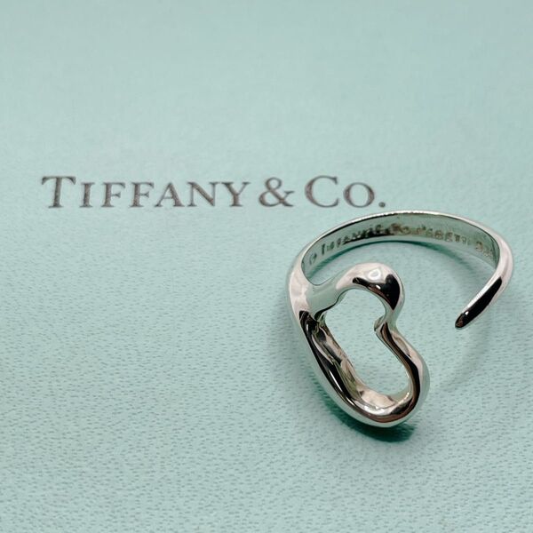 Tiffany ティファニー オープンハート リング 指輪 11号 シルバー TIFFANY アクセサリー